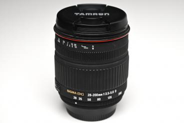 Sigma 28-200mm 3,5-5,6D DG Nikon F-Mount  -Gebrauchtartikel-